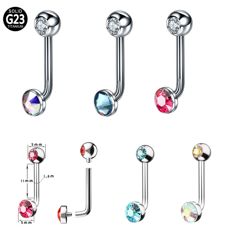 Body Jewelry Vch - التيتانيوم تشيكوسلوفاكيا جوهرة PA مثير المهبل