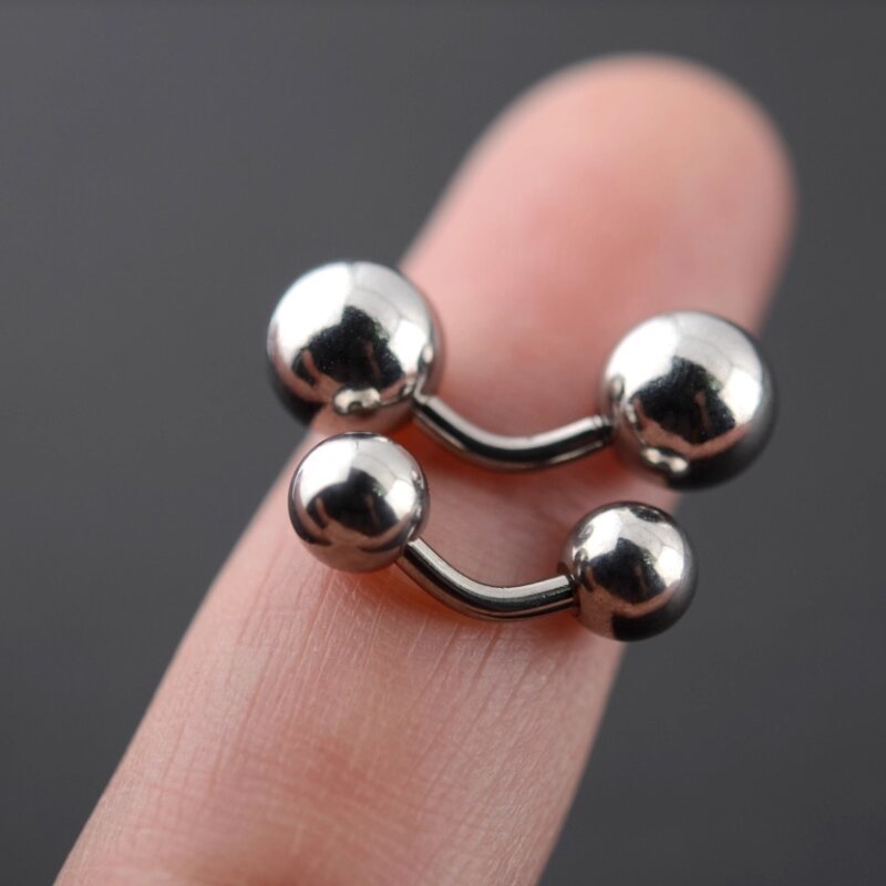 Body Jewelry Vch - 1 قطعة الكرة الكبيرة 316L خارجيا