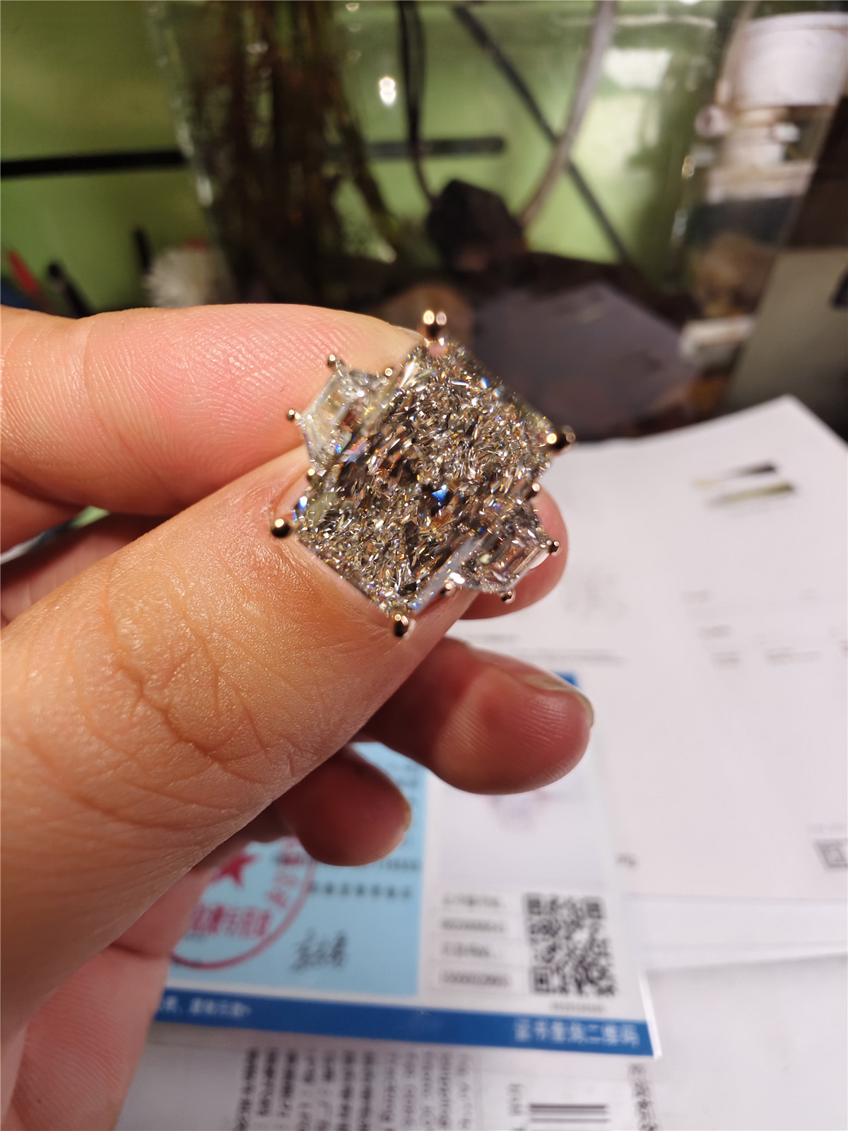 Body Jewelry Vch - 14K الذهب مختبر نمت الماس CVD