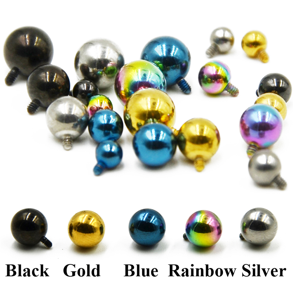 Body Jewelry Dermal - 1 قطعة الجراحية الصلب مايكرو الجلد