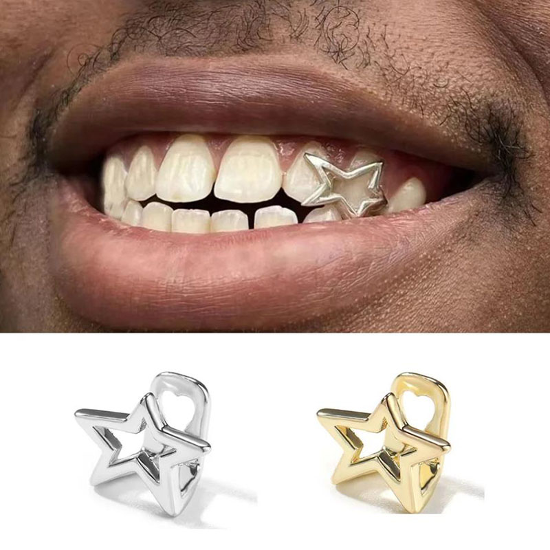 Body Jewelry Men - هالوين غير النظامية الجوف الخماسي ستار