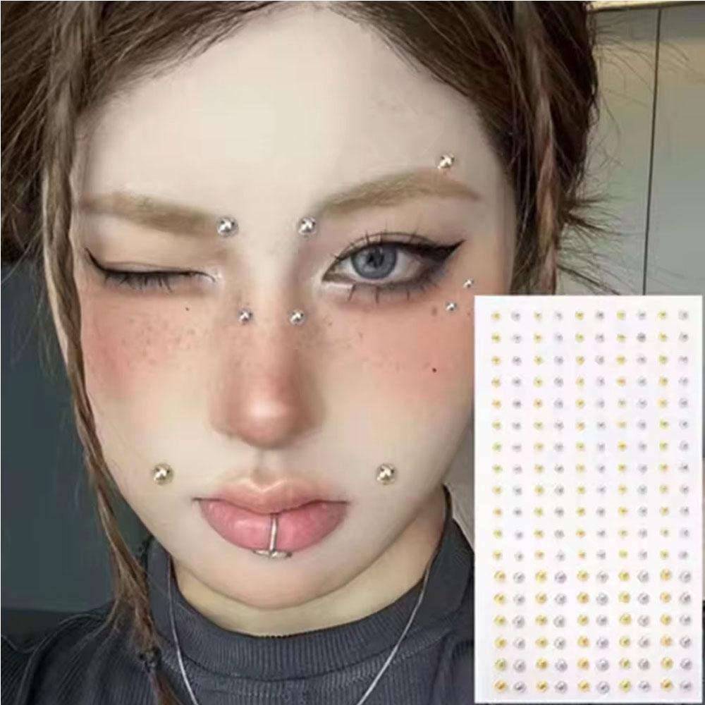 Body Jewelry Belly Button Rings - مجموعة من 58-180 قطعة من ملصقات