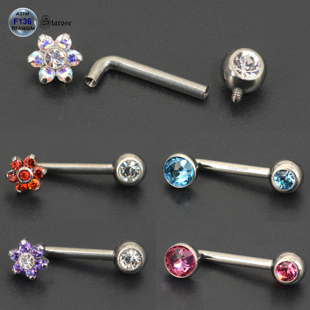 Body Jewelry Vch - زرع النجوم الصف ASTM F136 التيتانيوم