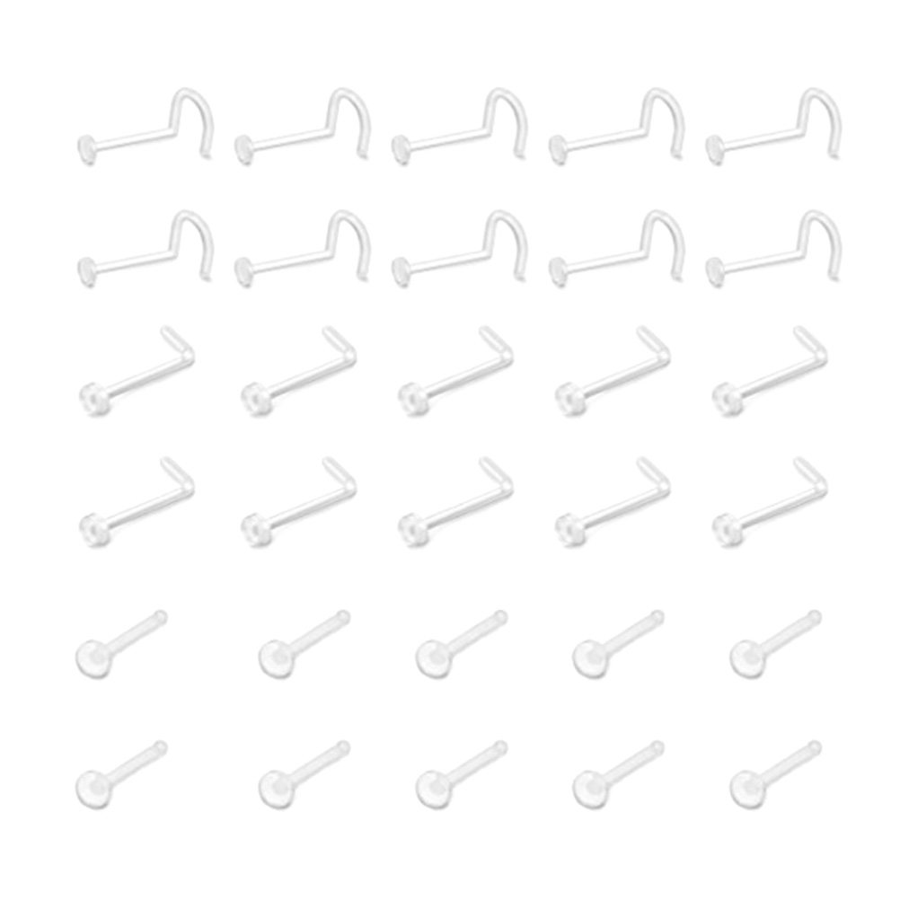 Body Jewelry Ideas - مجموعة من 60 قطعة من حلقات