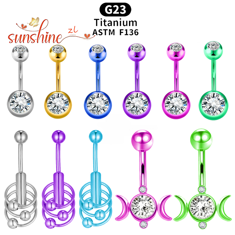 Body Jewelry Vch - 1 قطعة G23 التيتانيوم VCH ثقب