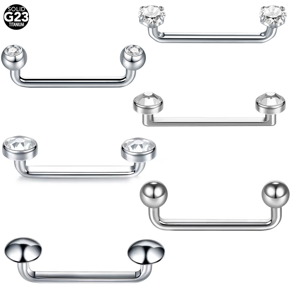 Body Jewelry Dermal - حديد سطح التيتانيوم G23 ، ثقب