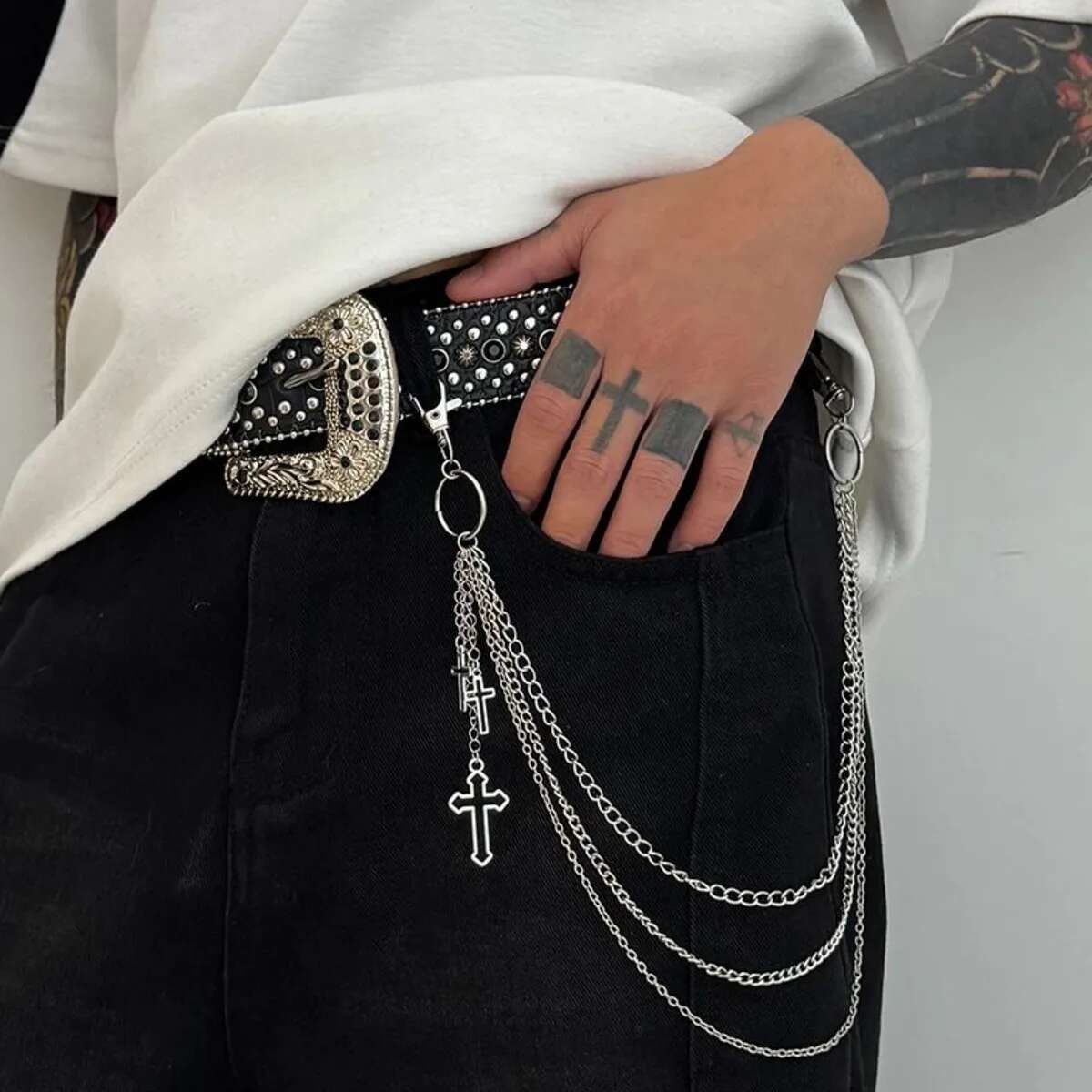 Ingemark العصرية الإبداعية الص - مراجعة Body Jewelry Men وسعره