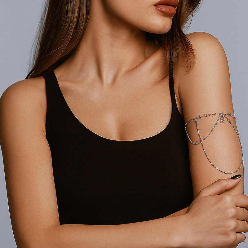 سلسلة ذراع متعددة الطبقات للنس - مراجعة Body Jewelry Ideas وسعره