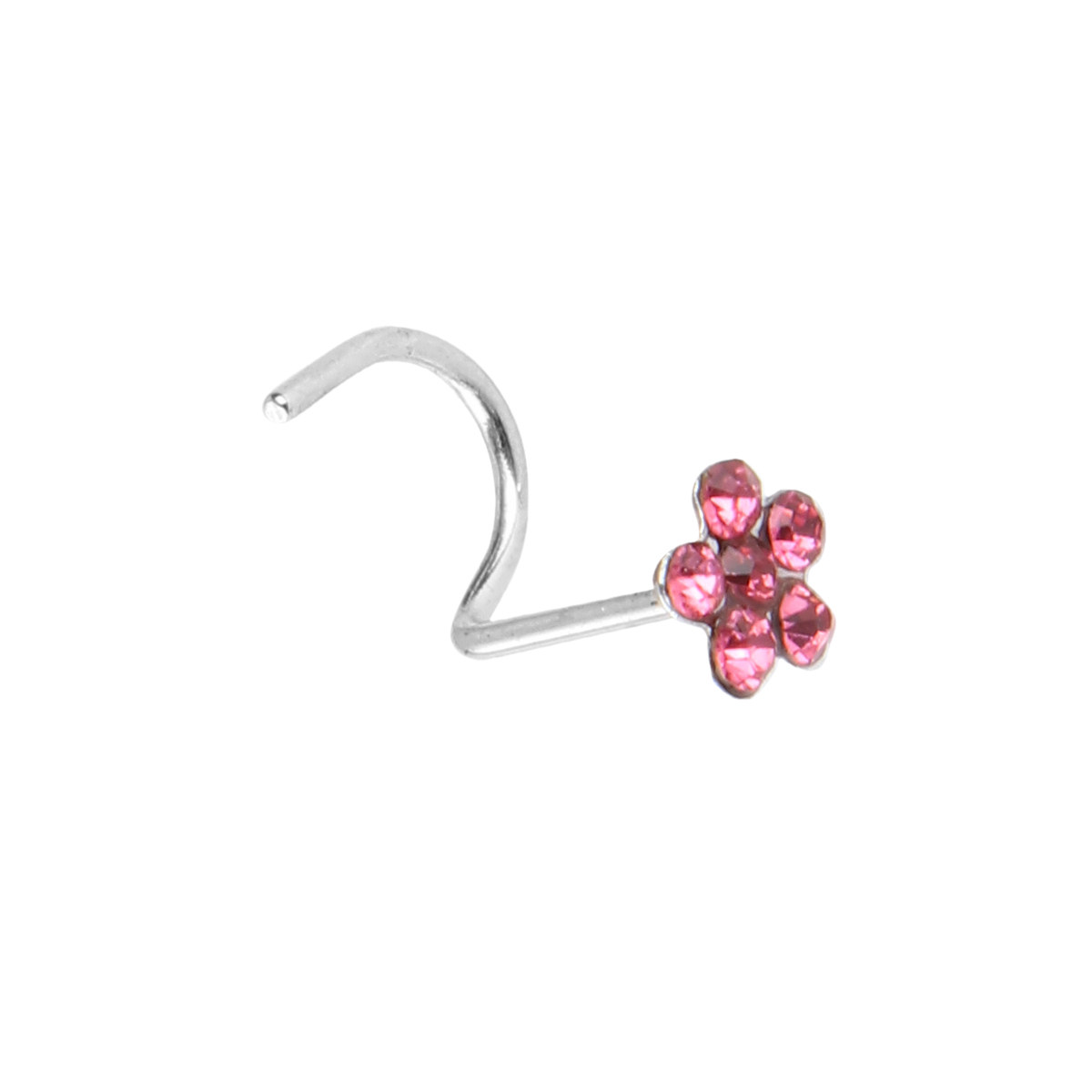 حلقة أنف على شكل حرف U من الفو - مراجعة Body Jewelry Ideas وسعره