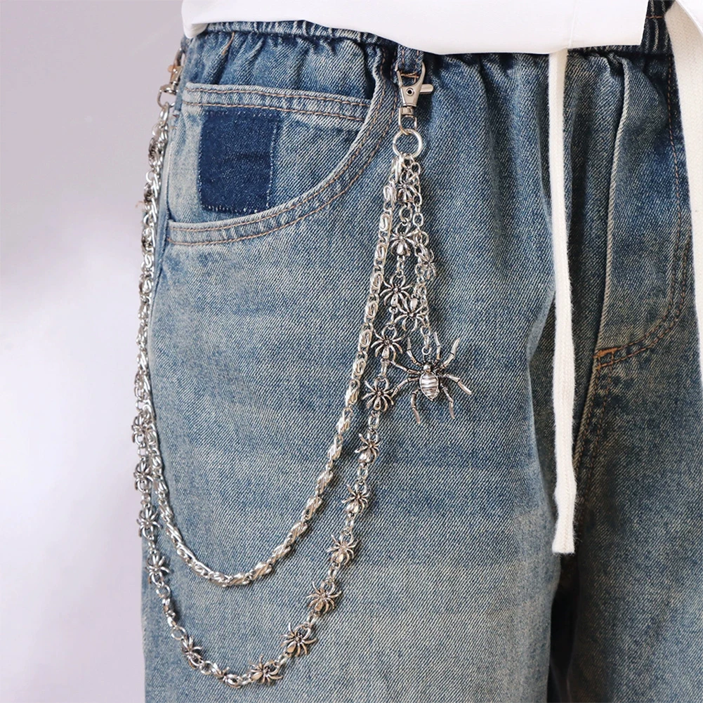 حزام خصر من الدنيم ذو طبقتين ب - مراجعة Body Jewelry Men وسعره