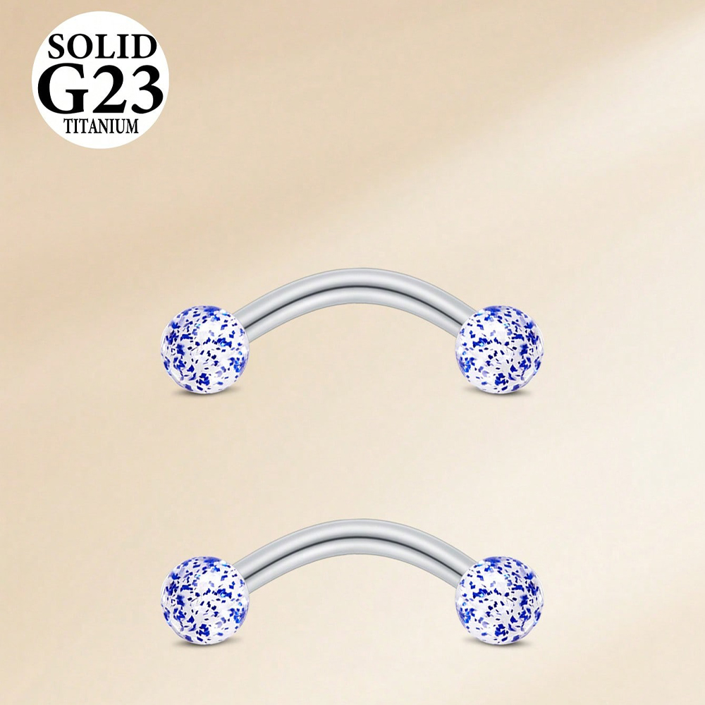 قطعتان من سبائك التيتانيوم 16G - مراجعة Body Jewelry Vch وسعره