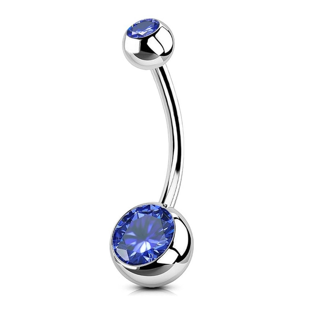 عالية الجودة مادة التيتانيوم ا - مراجعة Body Jewelry Belly Button Rings وسعره