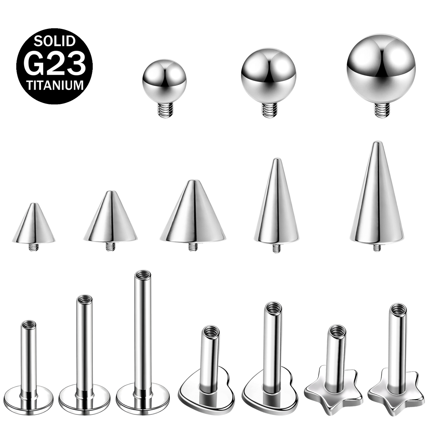 أقراط عمرية مترابطة داخليًا ZS - مراجعة Zs Body Jewelry وسعره