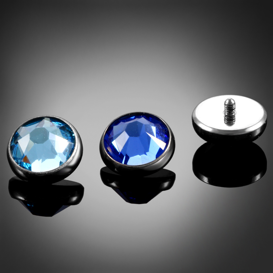 1 قطعة G23 التيتانيوم مرساة ال - مراجعة Body Jewelry Dermal وسعره