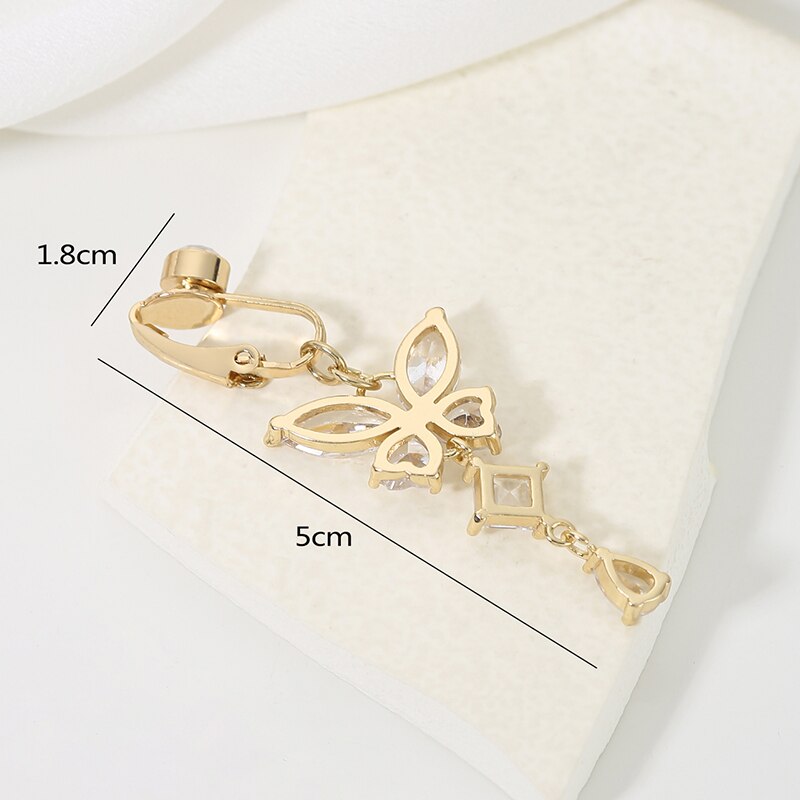 كليب على البطن خاتم على شكل زر - مراجعة Body Jewelry Belly Button Rings وسعره