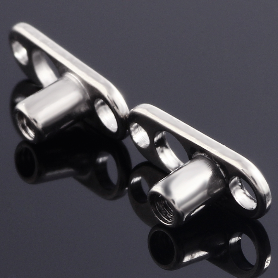 1 قطعة G23 التيتانيوم الثقب ما - مراجعة Body Jewelry Dermal وسعره