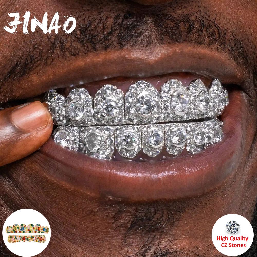 جيناو هيب هوب طقم جريلز مرصع ب - مراجعة Body Jewelry Men وسعره