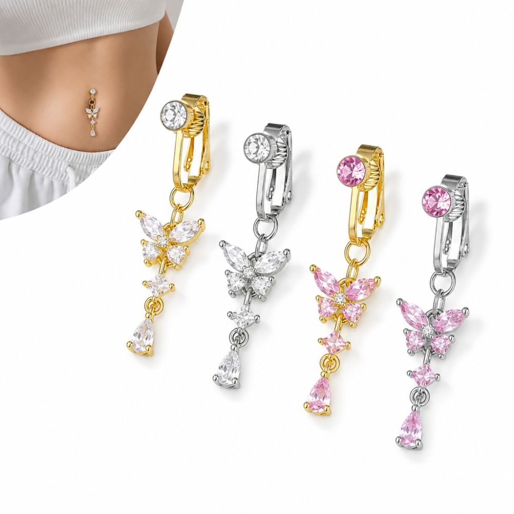حلقة سرة وهمية قابلة للتركيب ب - مراجعة Body Jewelry Belly Button Rings وسعره