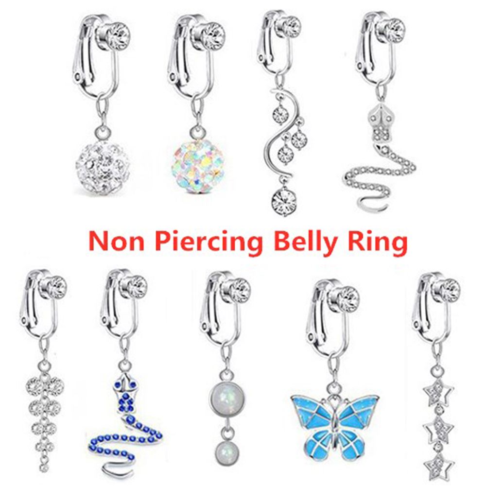 إكسسوارات الشاطئ: مشبك كليب لل - مراجعة Body Jewelry Belly Button Rings وسعره
