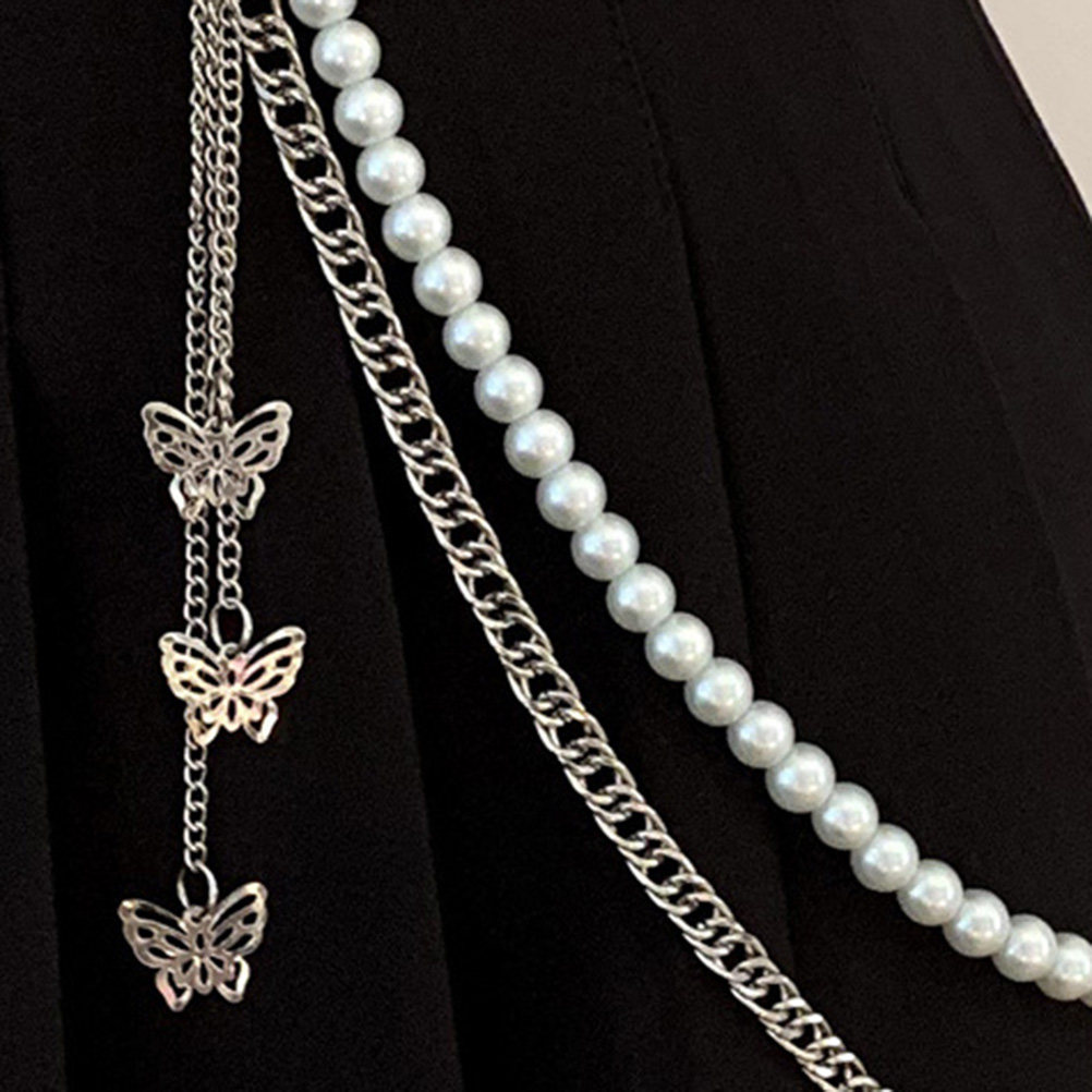 سلسلة خصر عصرية مزينة باللؤلؤ  - مراجعة Body Jewelry Ideas وسعره