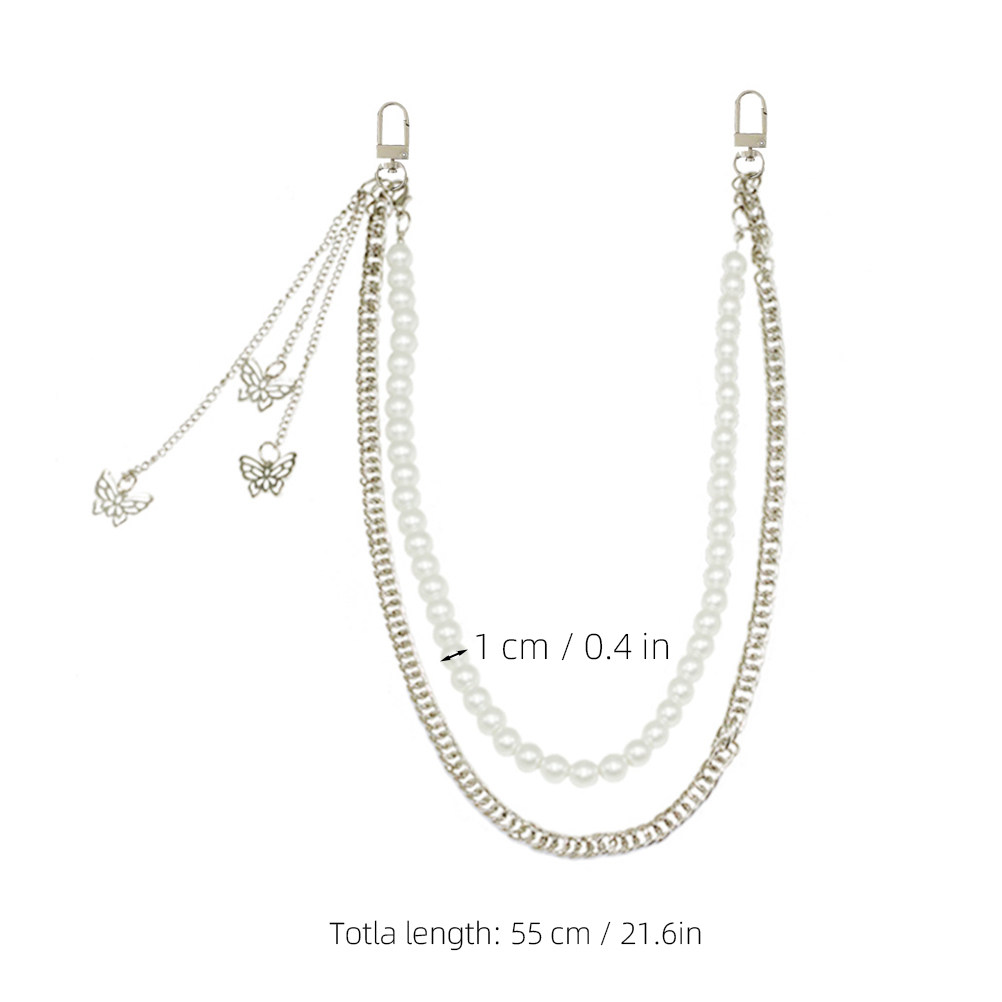 سلسلة خصر عصرية مزينة باللؤلؤ  - مراجعة Body Jewelry Ideas وسعره