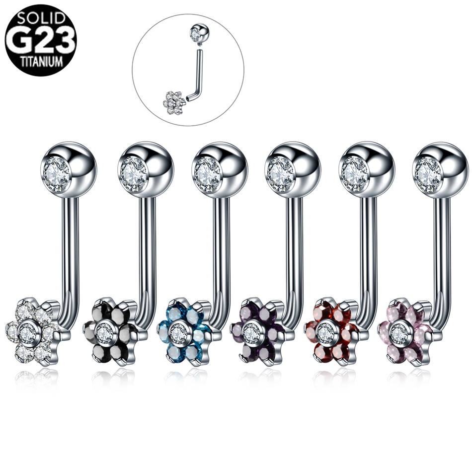 1 قطعة التيتانيوم كريستينا الع - مراجعة Body Jewelry Vch وسعره