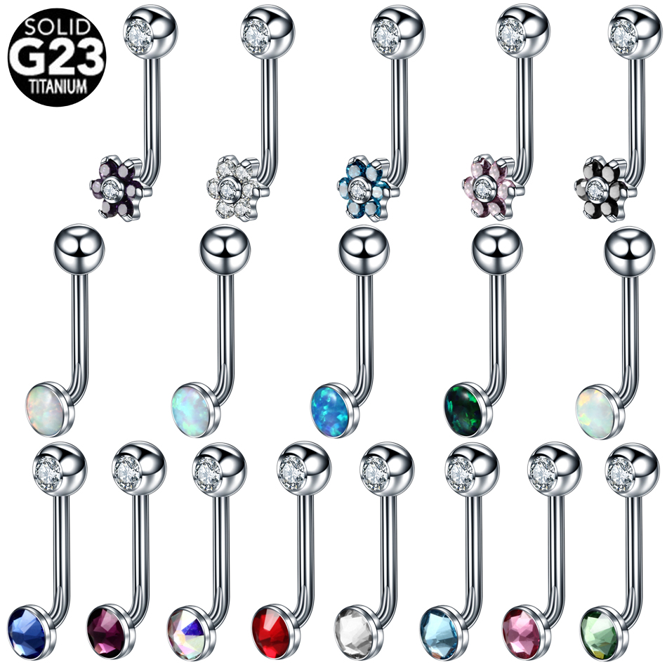 1 قطعة التيتانيوم كريستينا الع - مراجعة Body Jewelry Vch وسعره