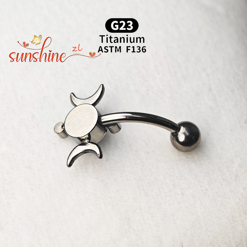 1 قطعة G23 التيتانيوم VCH ثقب  - مراجعة Body Jewelry Vch وسعره