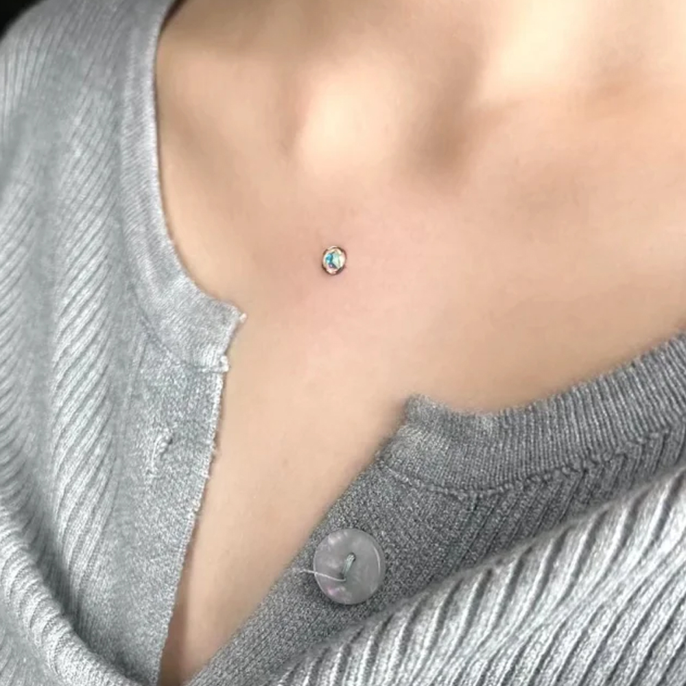 ثقب سطح الصلب الجراحية ، مرساة - مراجعة Body Jewelry Dermal وسعره