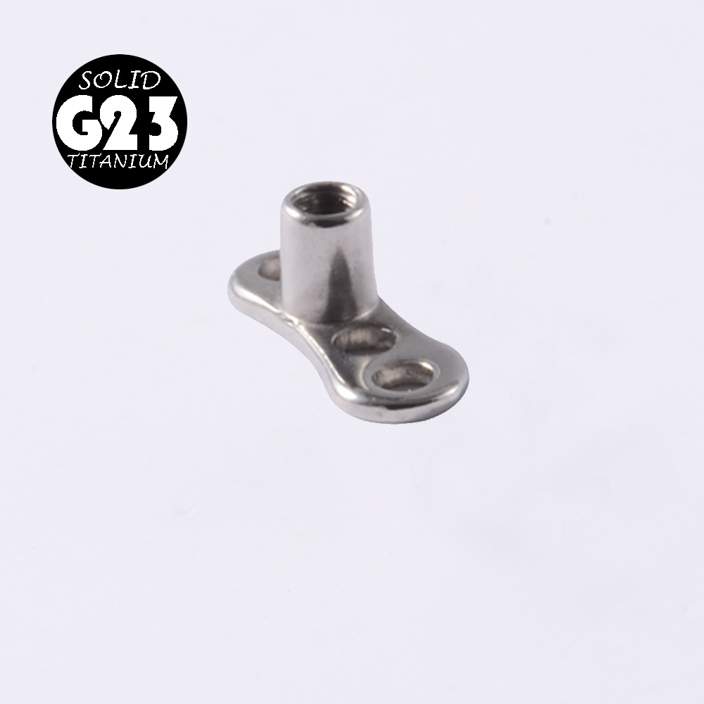 20 قطعة G23 الصلبة التيتانيوم  - مراجعة Body Jewelry Dermal وسعره