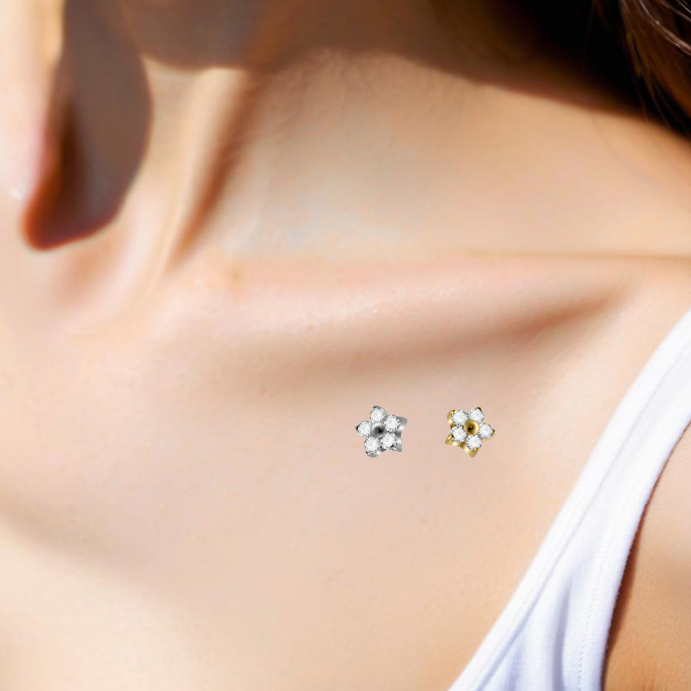 1 قطعة G23 زرع التيتانيوم مرسا - مراجعة Body Jewelry Dermal وسعره