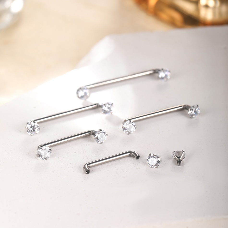 حديد سطح التيتانيوم G23 ، ثقب  - مراجعة Body Jewelry Dermal وسعره