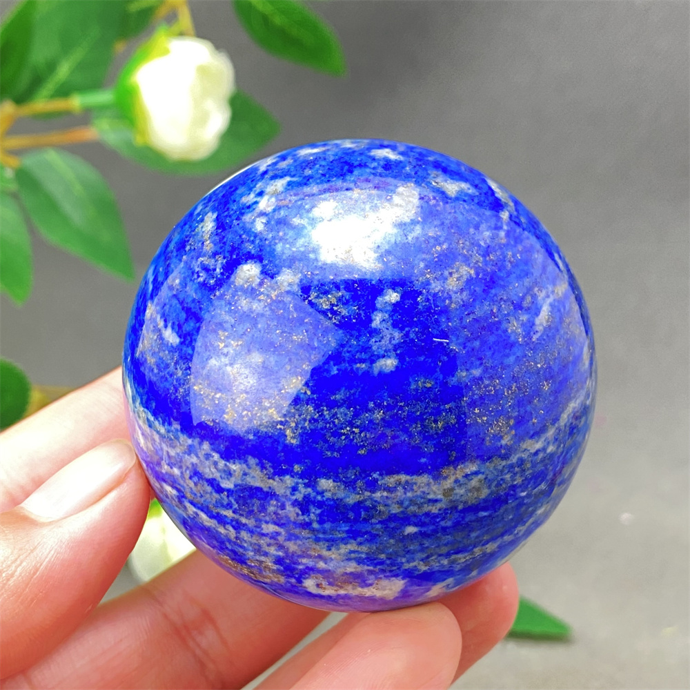 كرة اللازورد لشفاء الطاقة والم - مراجعة Body Jewelry Lapis وسعره