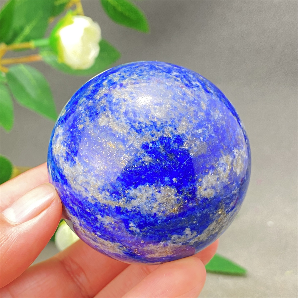 كرة اللازورد لشفاء الطاقة والم - مراجعة Body Jewelry Lapis وسعره