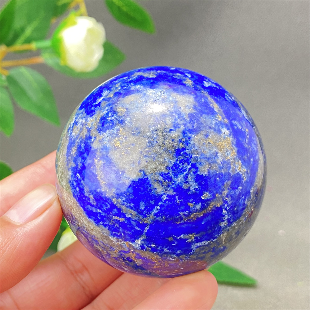 كرة اللازورد لشفاء الطاقة والم - مراجعة Body Jewelry Lapis وسعره